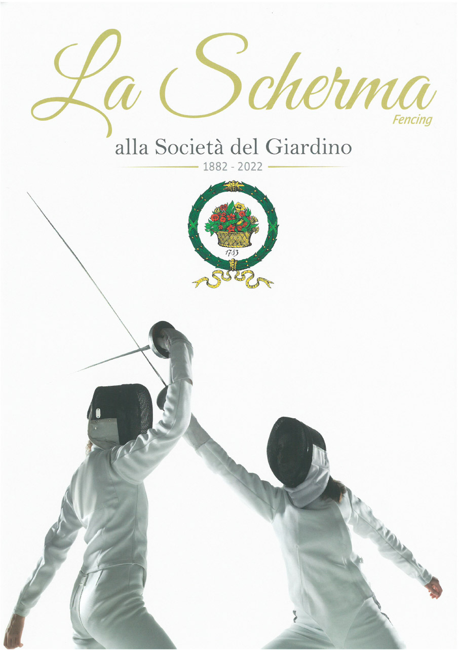 La scherma alla Societá del Giardino 1822-2022